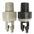 1PCS 2PCS Six-hole Inflatable PVC Boat Air Valve Rowing Boats Foot Pump Hose Adapter Oasis Select White1Black1