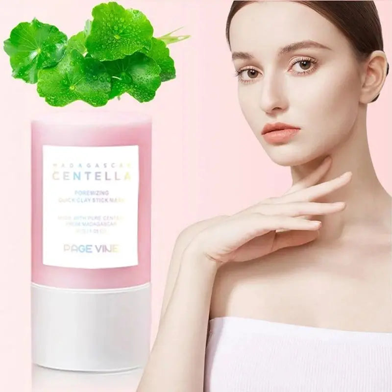 Pink Himalayan Mud Stick Mask – Pore Cleansing & Brightening