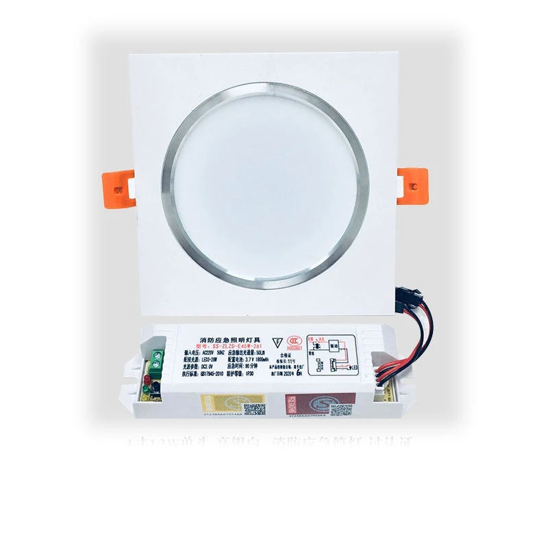 Emergency Light Power Supply AC 85-260V 90-Min | 3-Pack