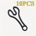 Pocket Size Lightweight Shopping Cart Token Keychain Supermarket Trolley Unlocking Tool 3D Plastic Portable Reusable Compact Oasis Select 10PCS