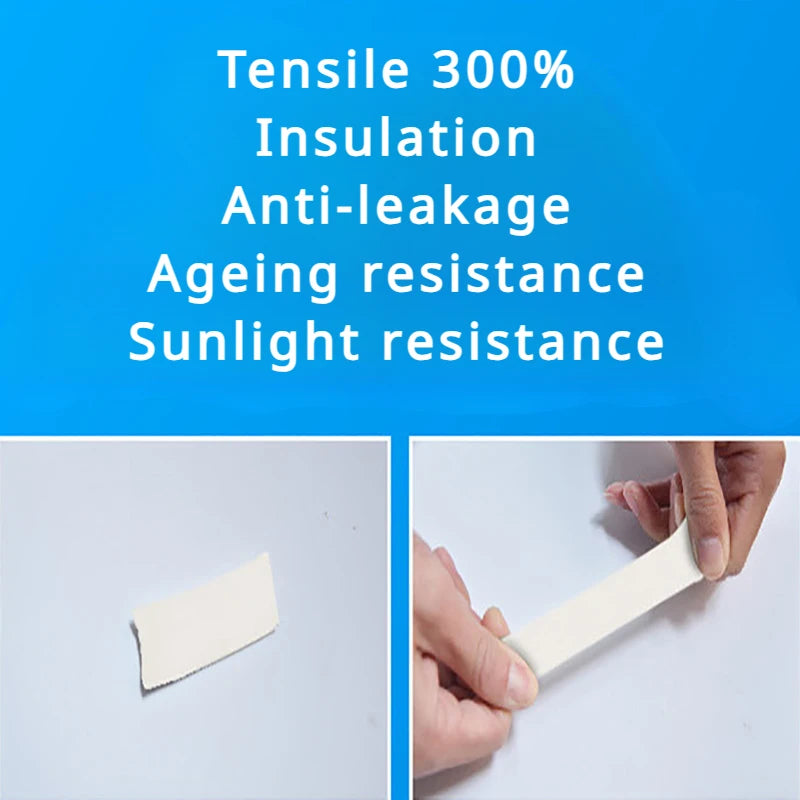 1.5m Super Strong Repair Tape Waterproof Leak Sealant for Pipe and Hose Emergency Fixes Sealed and Insulation Silicone Rubber Oasis Select