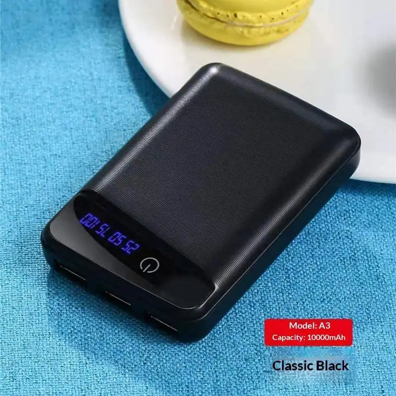 3*18650 Battery Power Bank Case With 3 USB Ports Free Welding DIY Battery Holder Storage Box For Emergency Phone Charging Oasis Select A1