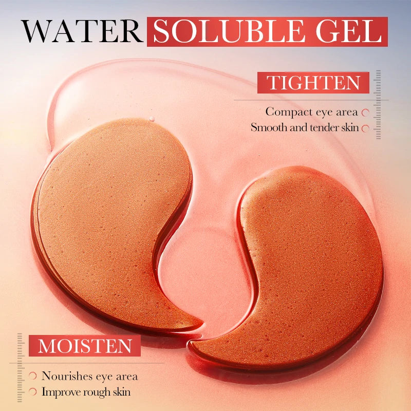 BIOAQUA Snail Collagen Eye Masks 80pcs – Dark Circles & Anti-Aging Collagen Eye Mask Oasis Select