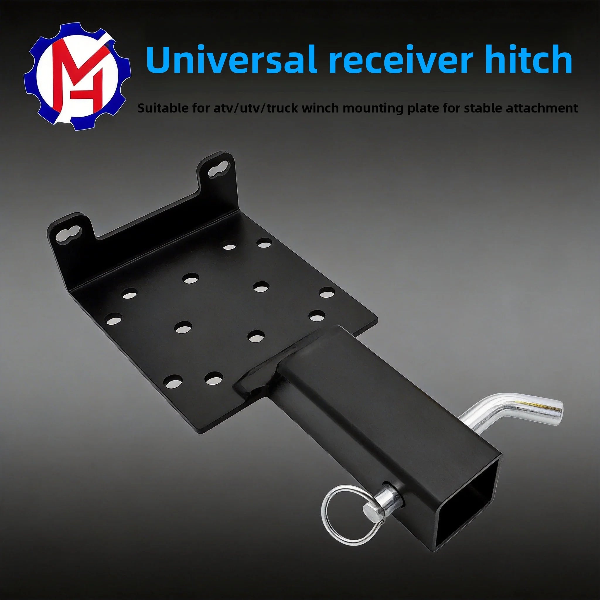 Winch hitch bracket universal receiver trailer bar ATVUTV truck mounting plate winch fixing Oasis Select