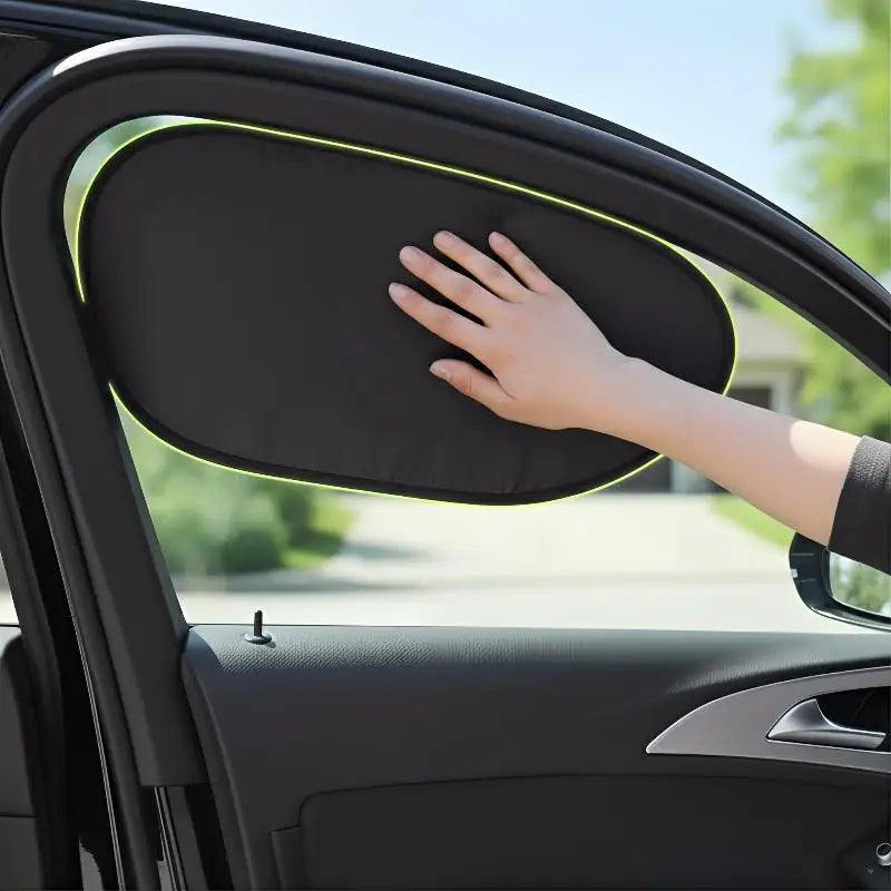 Car Window Sun Shade, Universal Side Window Sunshade, UV Protection, Heat Insulation, Privacy Screen, Block Sun Glare Oasis Select
