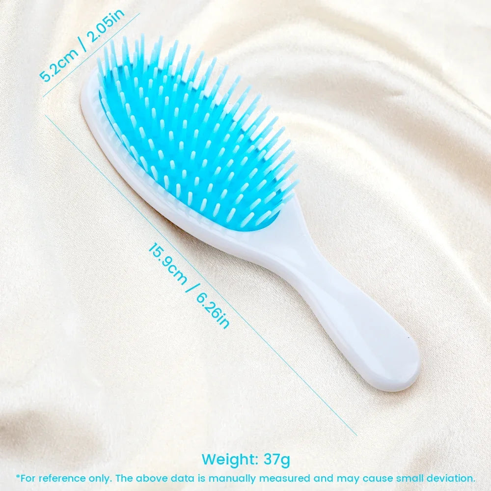 1Pcs Mini Cartoon Air Cushion Anti-Static Hair Brush Cute Detangling Portable Fluffy Dry And Wet Use Comb Hair Styling Tools Oasis Select