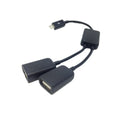 Dual Micro USB OTG Hub Host Adapter Cable for Tablet PC and Smart Phone@#X Oasis Select 1pcs