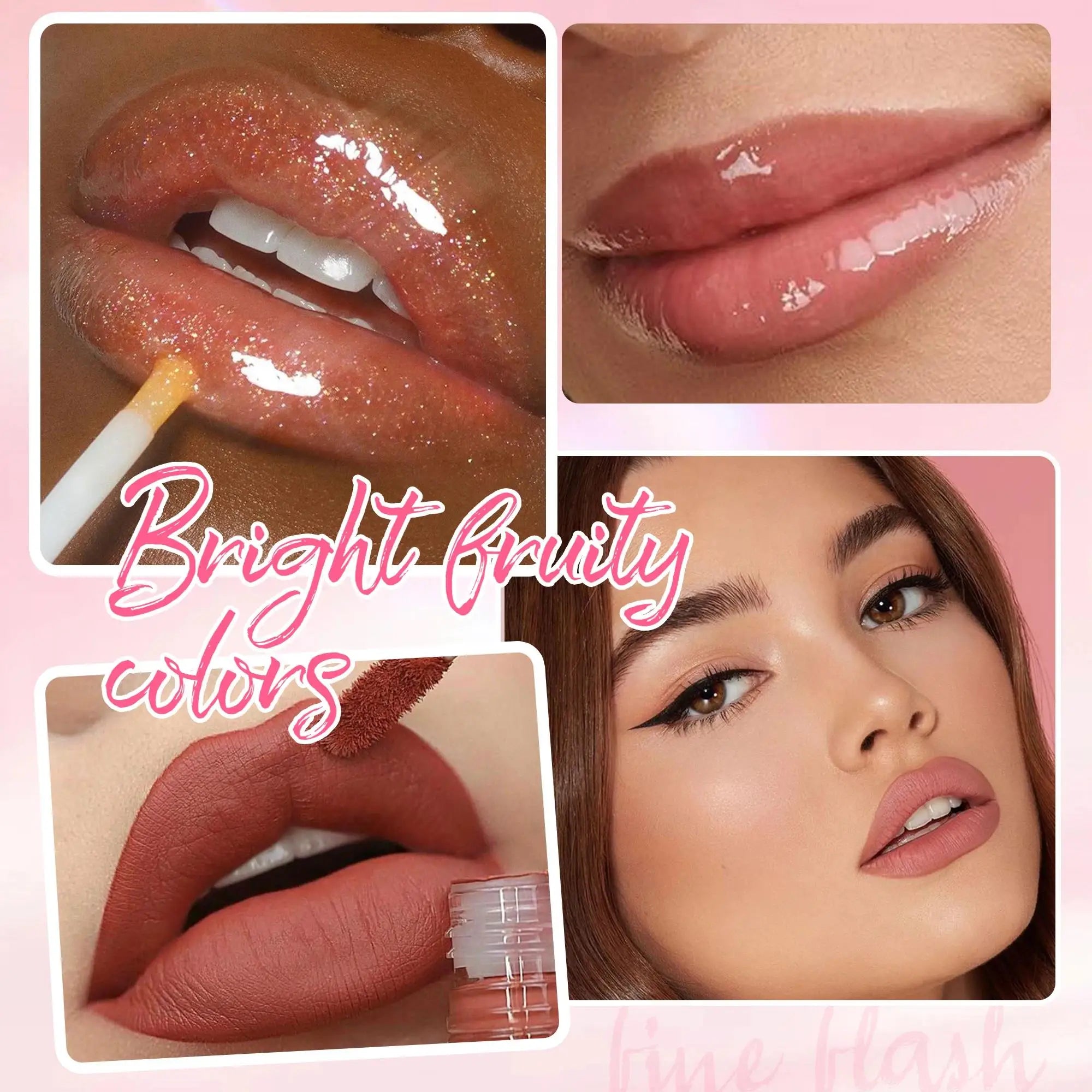 Handaiyan 4pc Velvet Liquid Lipstick Set – Waterproof Lip Gloss