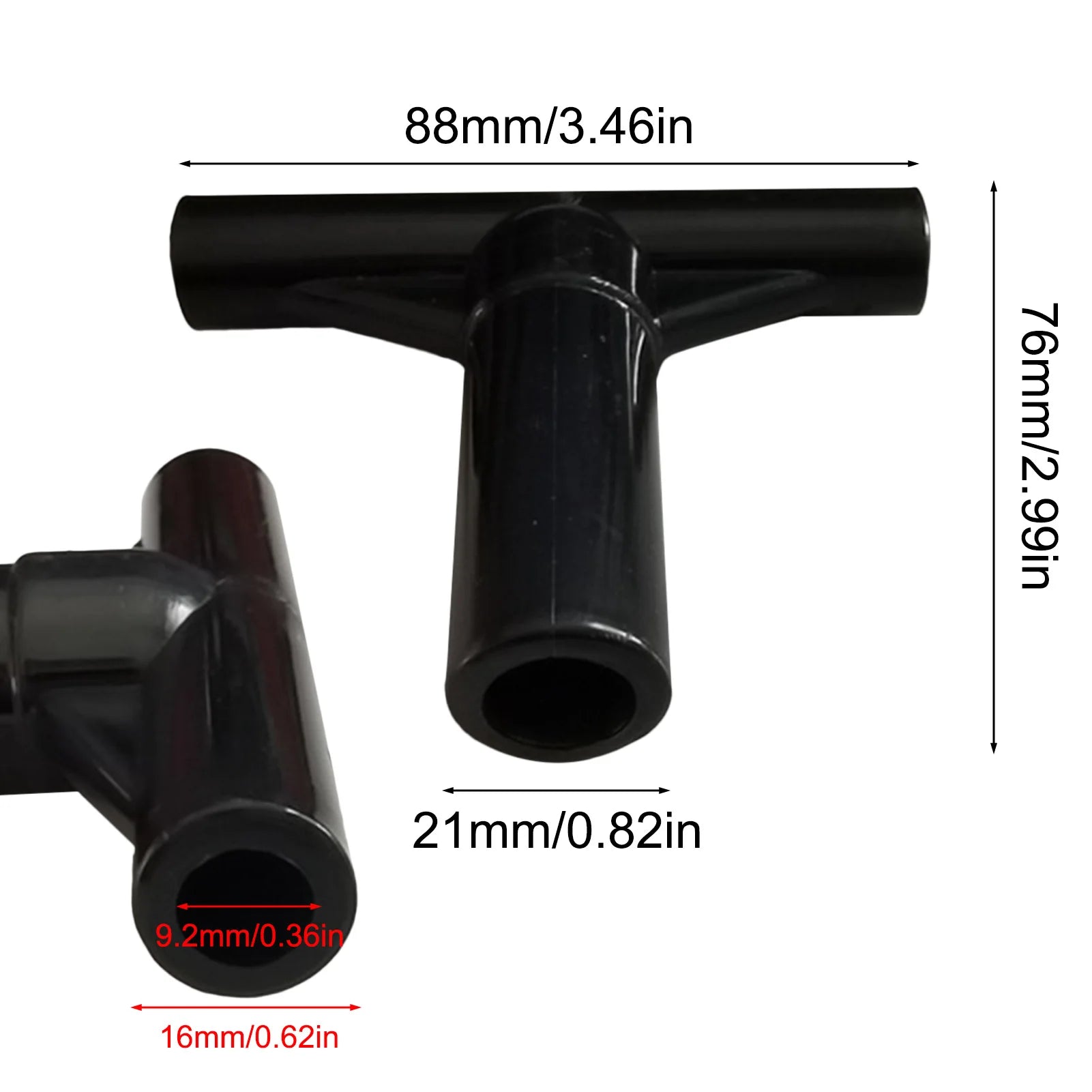 Trampoline Parts Trampoline Enclosure Replacement Tube Quick Connect Pole Caps Trampoline Pole Caps Expansion Fittings Fixed Oasis Select T-type