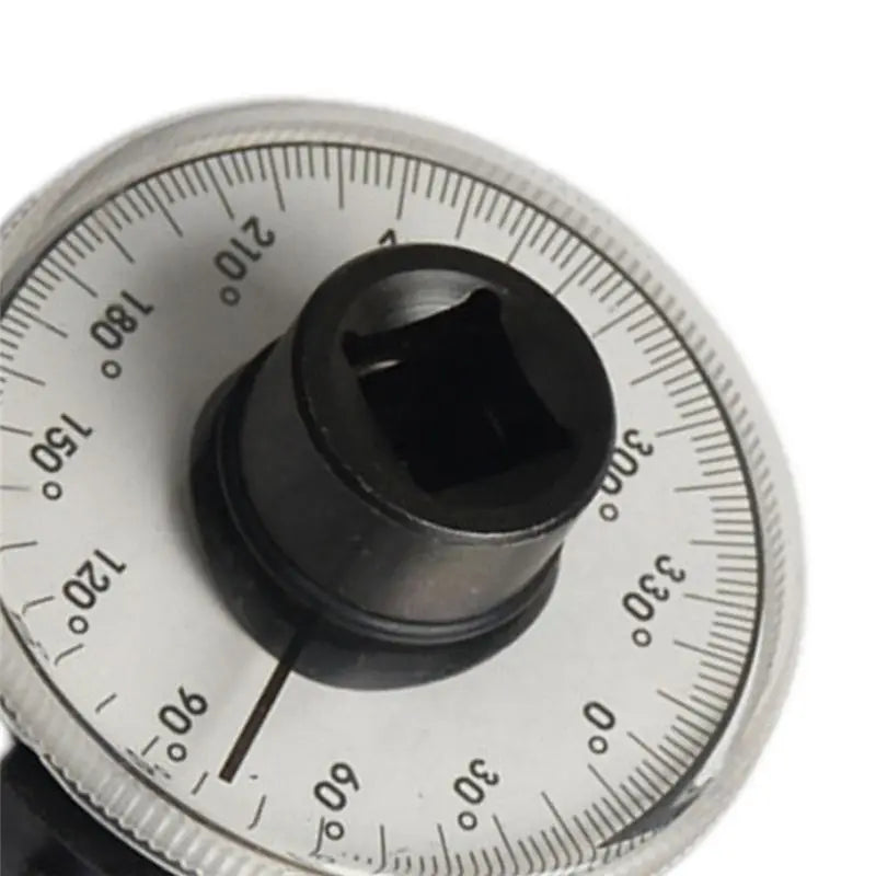LIKE WISH 1/2 Torque Indexer Angle Gauge Torque Indexer With Clamps Torque Angle Meter Pointer Dial Auto Repair Oasis Select