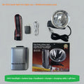 SHINEKNOT 30W Rechargeable LED Headlamp | 500m Beam, 20Hr