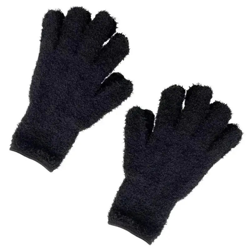 Microfiber Plant Cleaning Gloves | Reusable Dusting Gloves