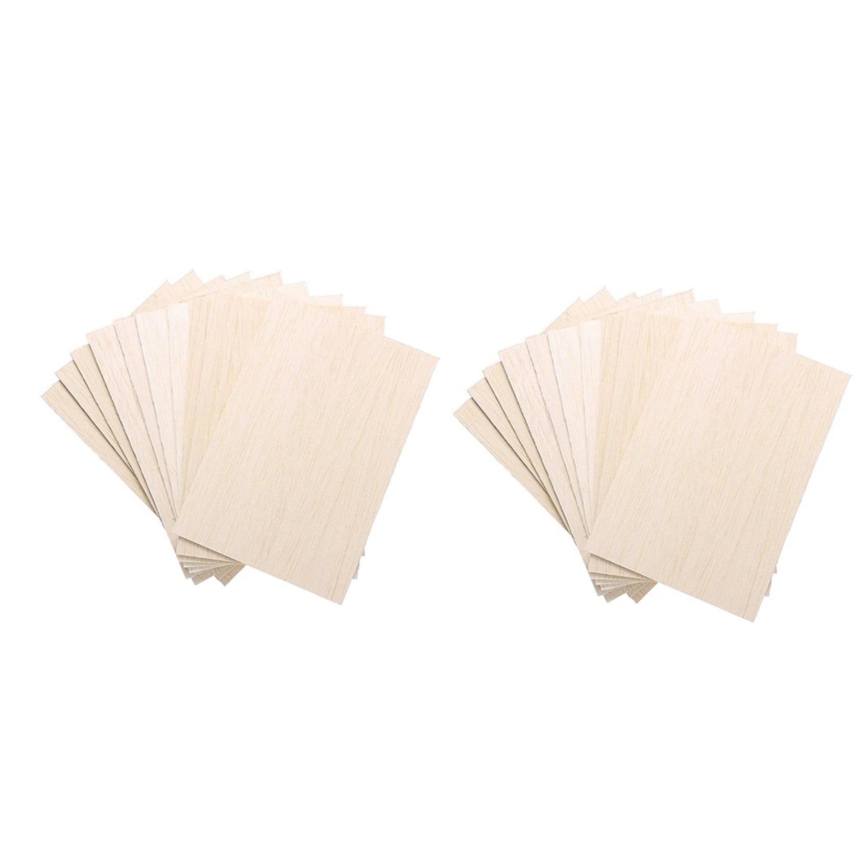 LIKE WISH 20 Pack Unfinished Wood Sheets,Glued Laminated Wood Thin Wood Board For House Aircraft Ship Boat Arts And Crafts,DIY O Oasis Select