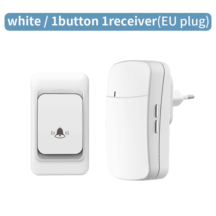 Wireless Doorbell Kit – Waterproof, 150M Range, 32 Songs Wireless Doorbell Kit Oasis Select 1B 1R EU-W