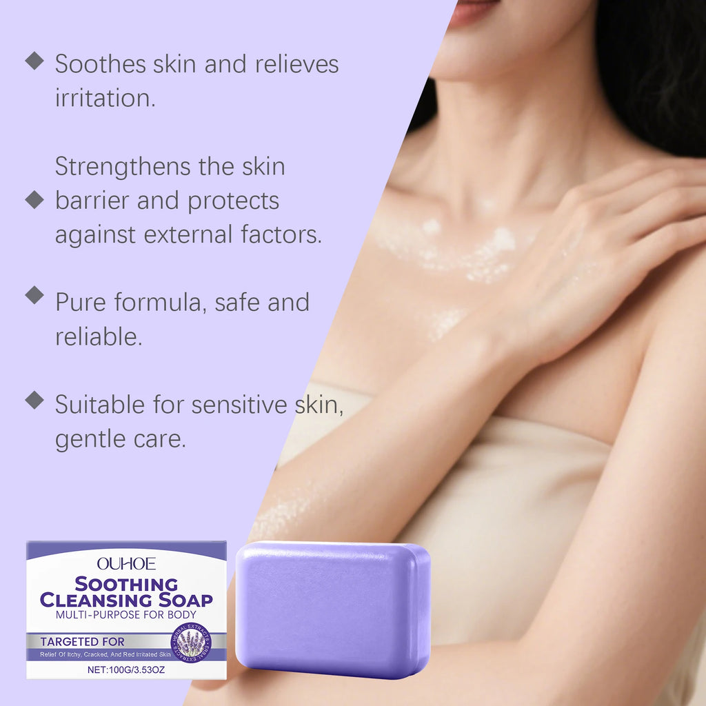 Herbal Skin Cleansing Soap Strengthening Skin Barrier – Gently Cleanses the Whole Body Leaves Skin Soft and Fragrant Soap Oasis Select