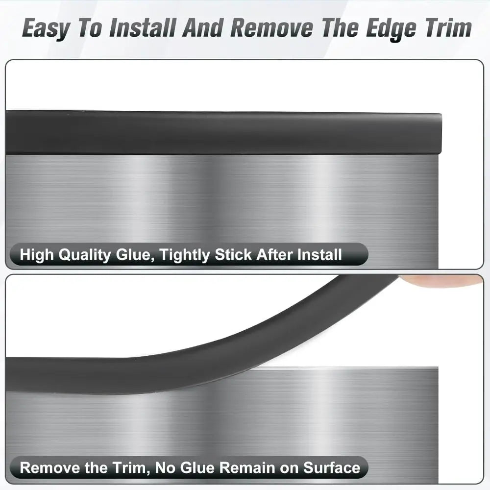 New U-Shape Edge Protector Strip Trim Rubber 3 Meters Edge Trim Strip Waterproof Seal Edge Shield Oasis Select