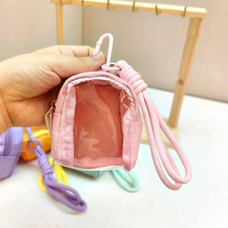 Mini Transparent Keychain Organizer Case – Earphone & Coin Bag Keychain Organizer Case Oasis Select