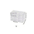 Acrylic Large Capacity Drawer Transparent Divided Beaded Storage Box DIY Handmade Jewelry Display Box Oasis Select M-9grids