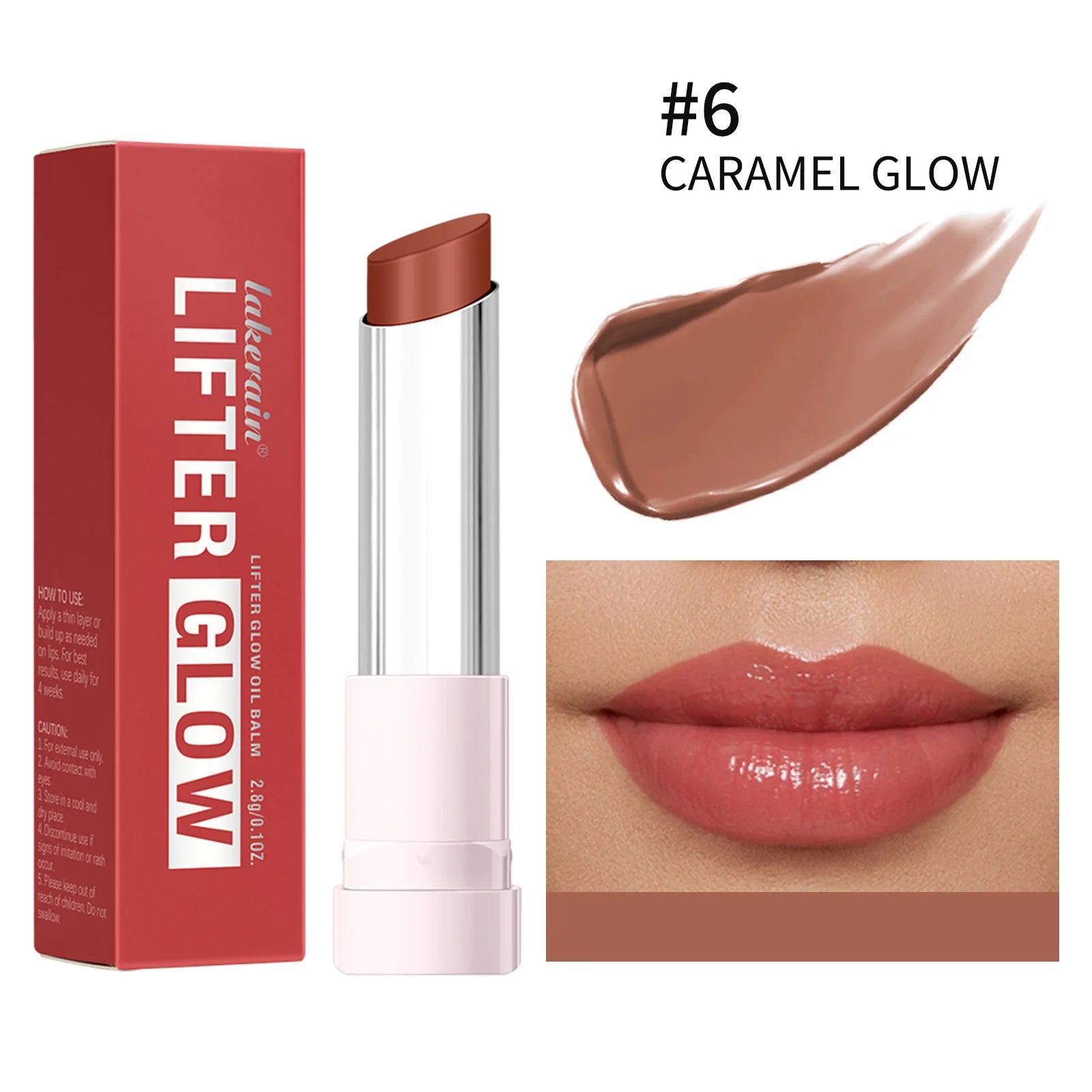 Lip Lifter Glaze Oil Balm – Hyaluronic Acid & 24HR Hydration