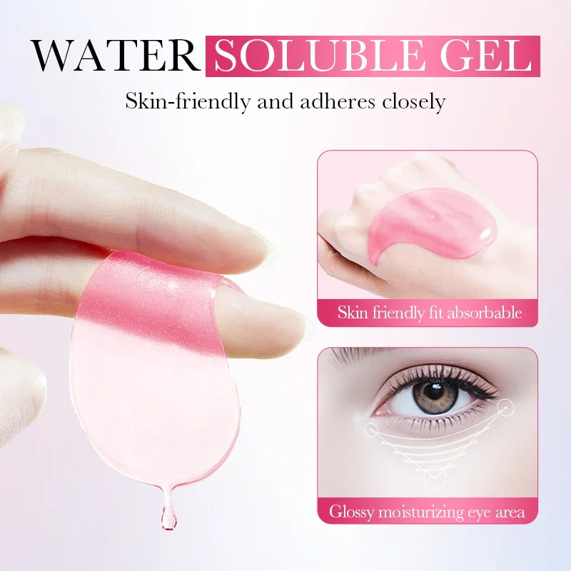 BIOAQUA 80pc Collagen Eye Mask – Dark Circles & Anti-Aging Under Eye Patches Oasis Select