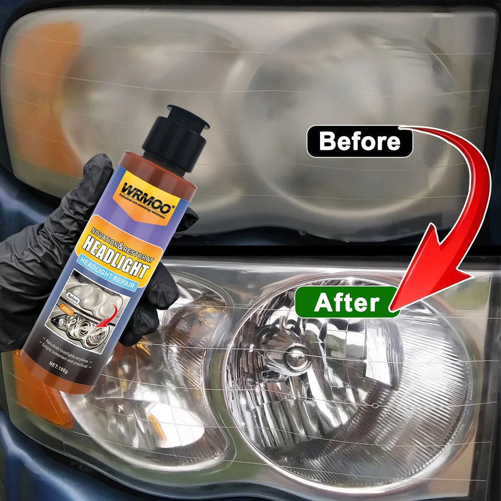 Car Headlight Restoration Kit – Crystal Coating & Clarity