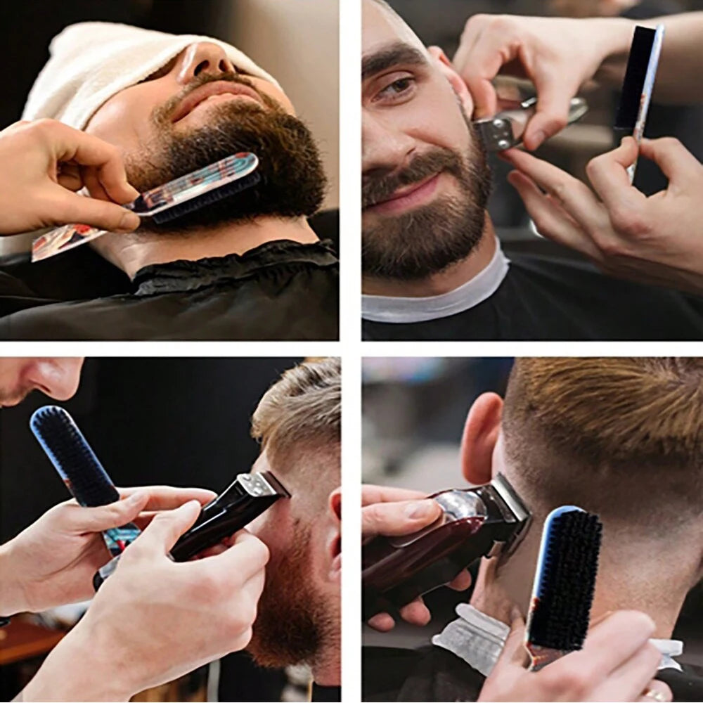 Retro Print Anti-Static Hair Comb – Men's Styling & Detangling Hair Styling Comb Oasis Select
