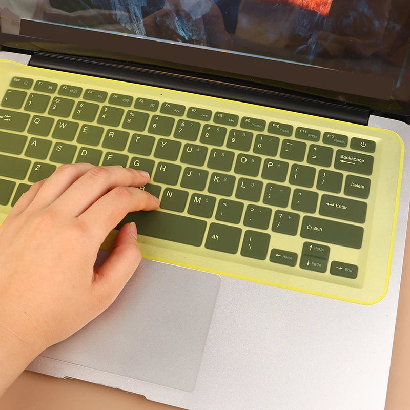 13-14 Inch 15-17 Inch Universal Laptop Notebook Keyboard Silicone Cover Dustproof Waterproof Film Keyboard Protector Skin Oasis Select