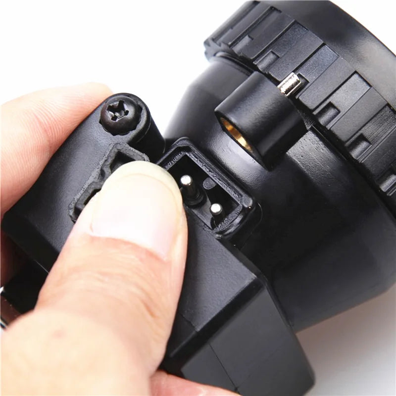 SHINEKNOT LED Mining Headlamp IP67 Waterproof – 800m Beam