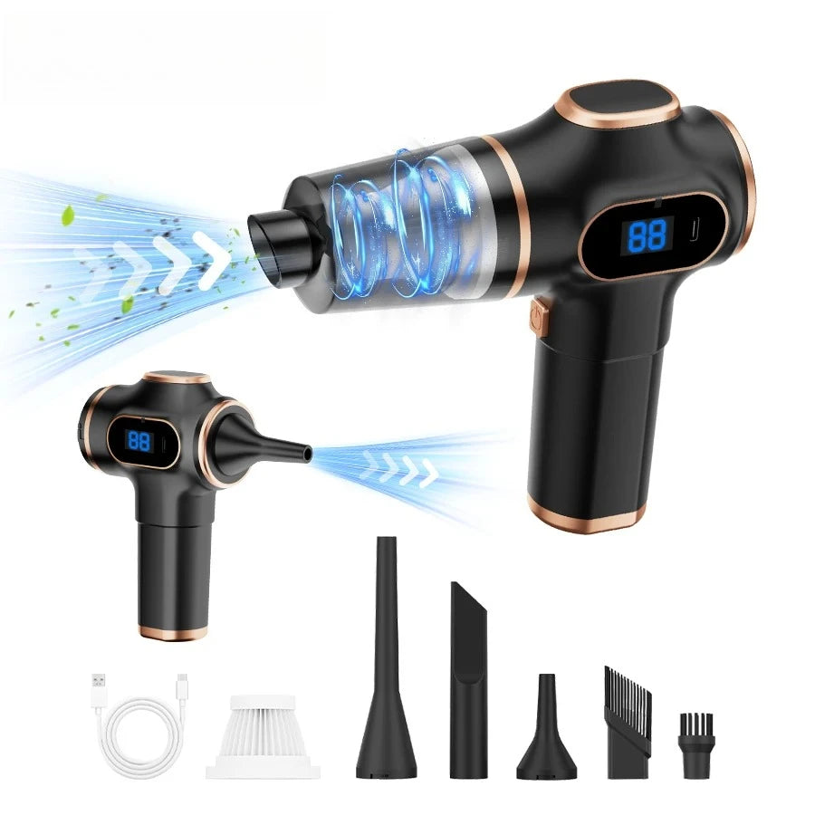 GUOHE Cordless Handheld Vacuum – HEPA, Car & Home Cleaner