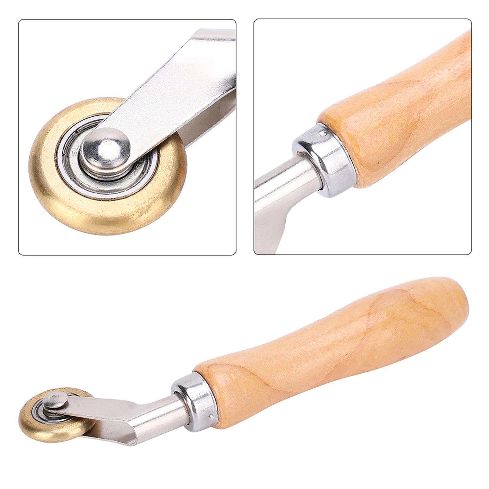 Welding Handheld Roller Waterproof Membrane Material Corner Seam Brass Press Wheel Corner Wallpaper Seam Roller Oasis Select