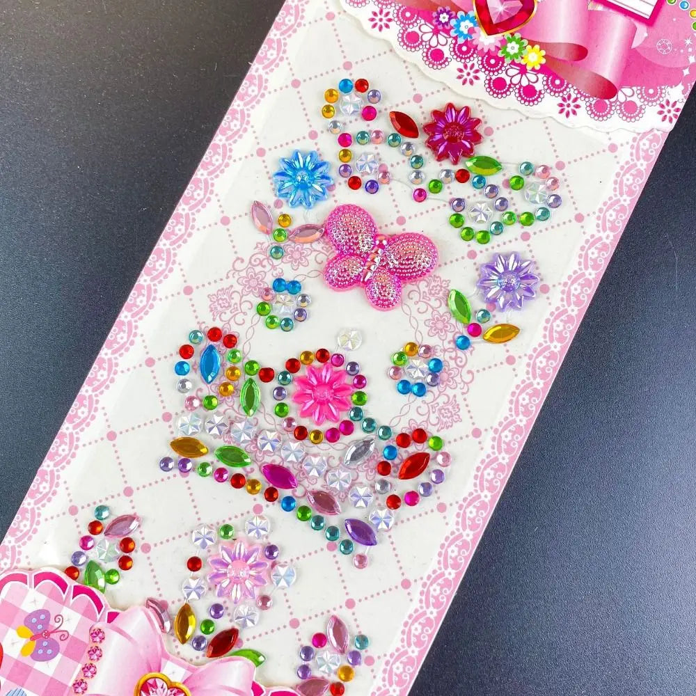 Decoration Stickers 3D Gem Stickers Scrapbooking Self Adhesive DIY Acrylic Gem Sticker DIY Mobile Phone Oasis Select 11
