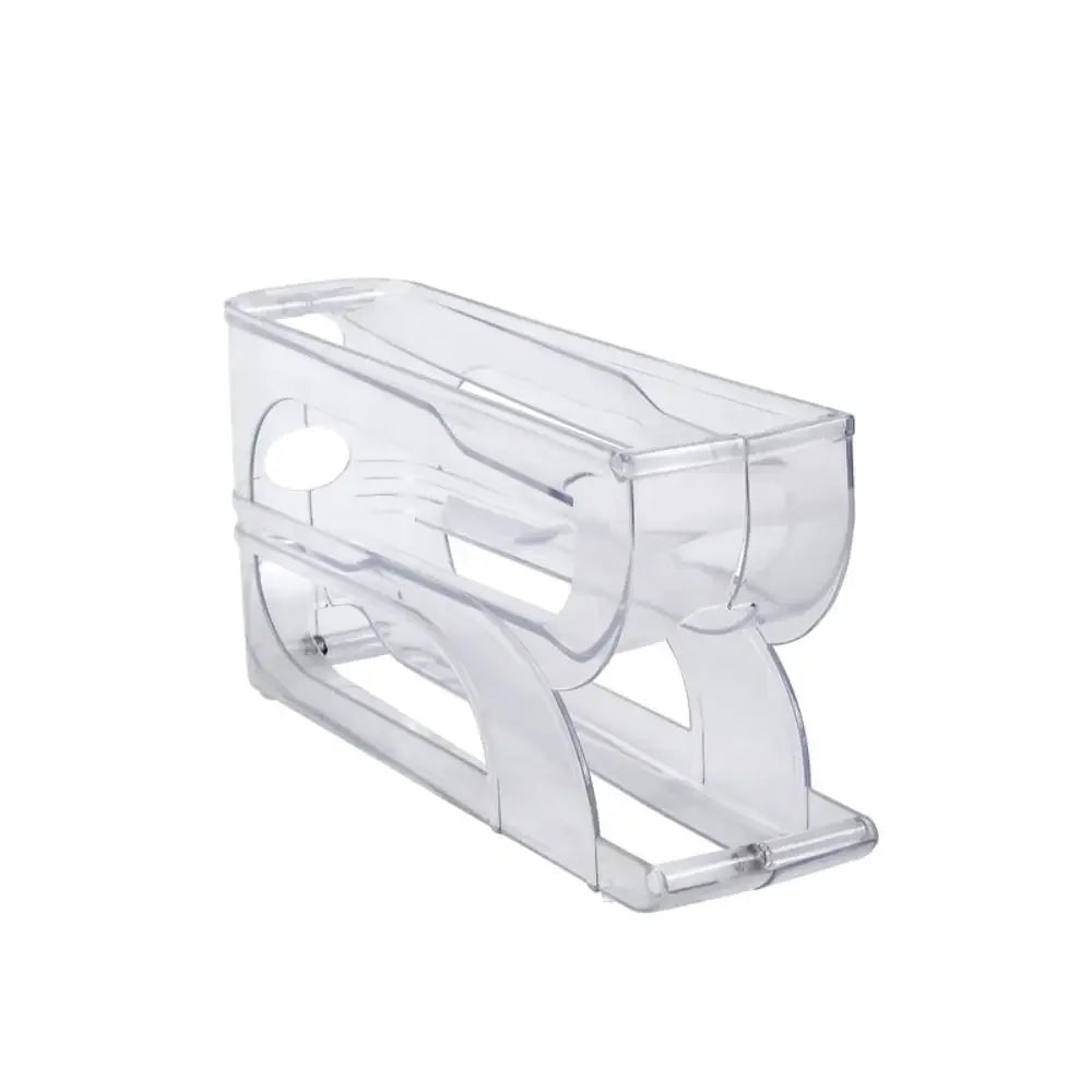 3 Layer / 4 Layer Automatic Egg Roller New Household Kitchen Dedicated Egg Roller Rack Space Saving Large Capacity Egg Organiser Oasis Select Transparent-3-layer