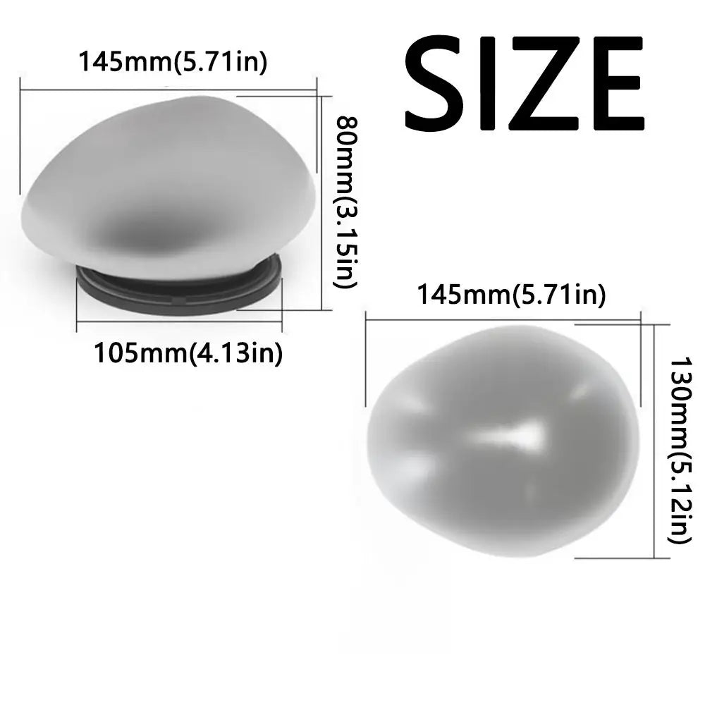 Solar Cobblestone Pebble LED Garden Lights – IP65 Auto On/Off