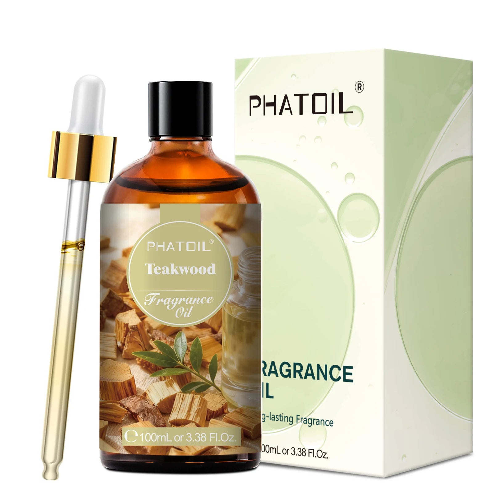 PHATOIL 100ml Fragrance Oil – Oud, Vanilla, Amber & Teakwood