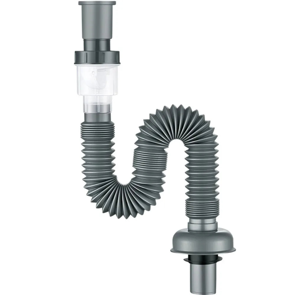 P-Trap Kitchen Sink Deodorant Set Launch Pipeline Deodorizing Filter Sink Strainer Hose Drain Pipe Plumbing Kitchen Accessories Oasis Select