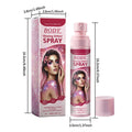 Shimmery Spray Shiny Glitter Spray Hair Shimmery Glitter Spray Hair And Body Washable Temporary Hair Body Glitter Color Spray Oasis Select 100ml China Mainland