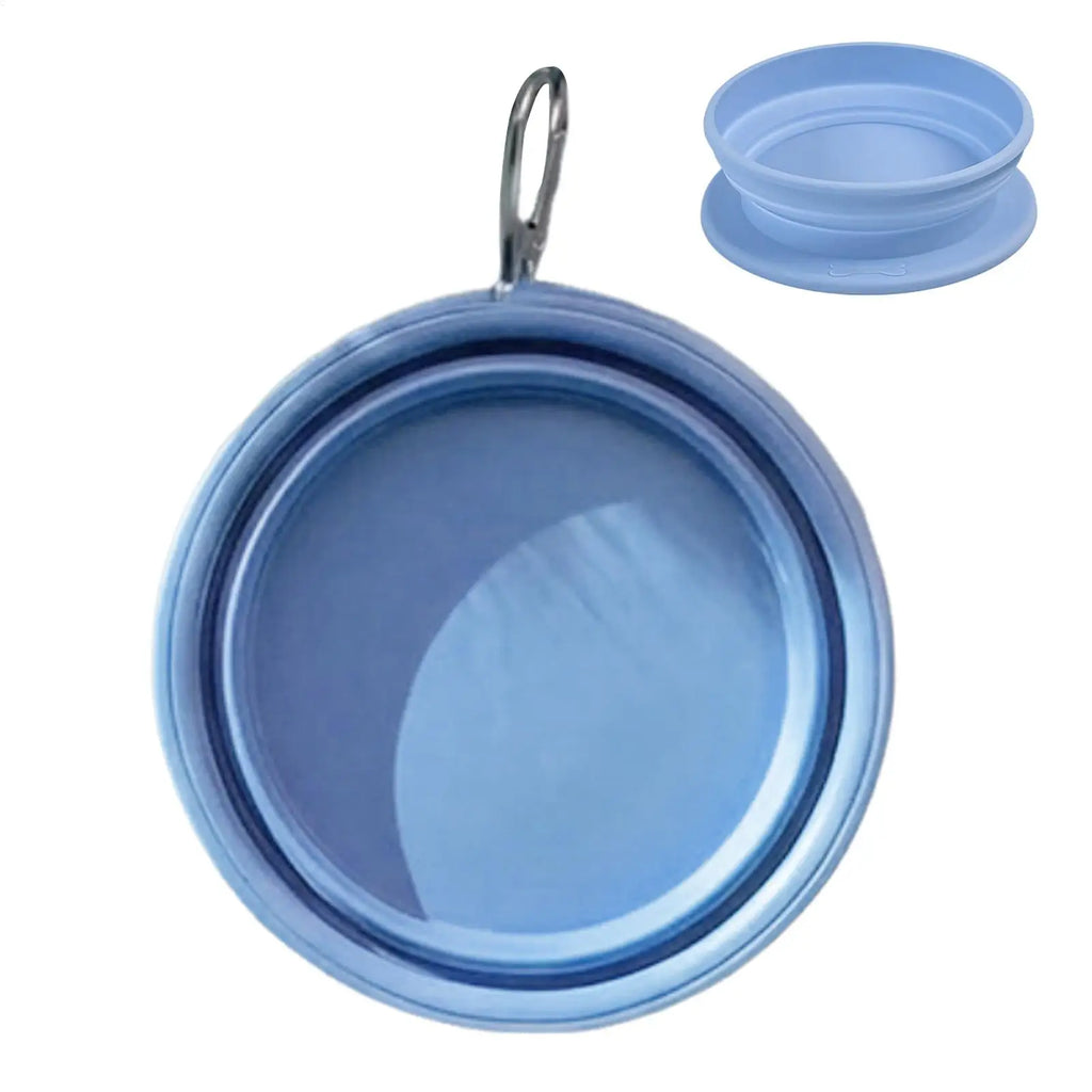 Portable Pet Food Bowl Cat and Dog Food Pet Silicone Foldable Bowl Portable Travel Outdoor Water Food Bowl Pet supplies Oasis Select