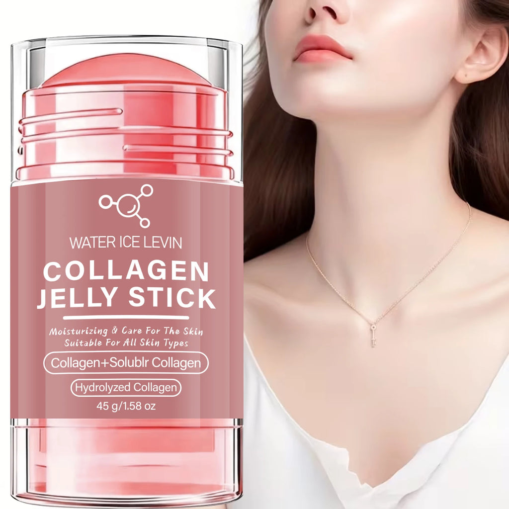 Collagen Jelly Stick 45g – Hyaluronic Acid & Vitamin C Moisturizer