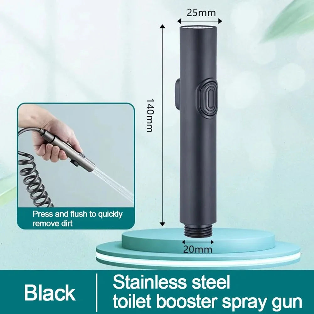 Bathroom Cleaning Bidet Sprayer Environmentally Friendly Long-lasting Performance Modern Appearance For Bathroom Use Oasis Select Black China Mainland