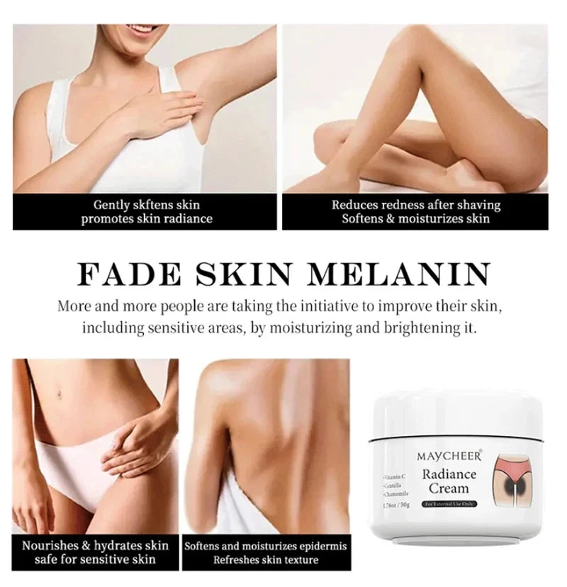 Brightening Cream Underarms Knees & Intimate Areas | 50g Body Brightening Cream Oasis Select