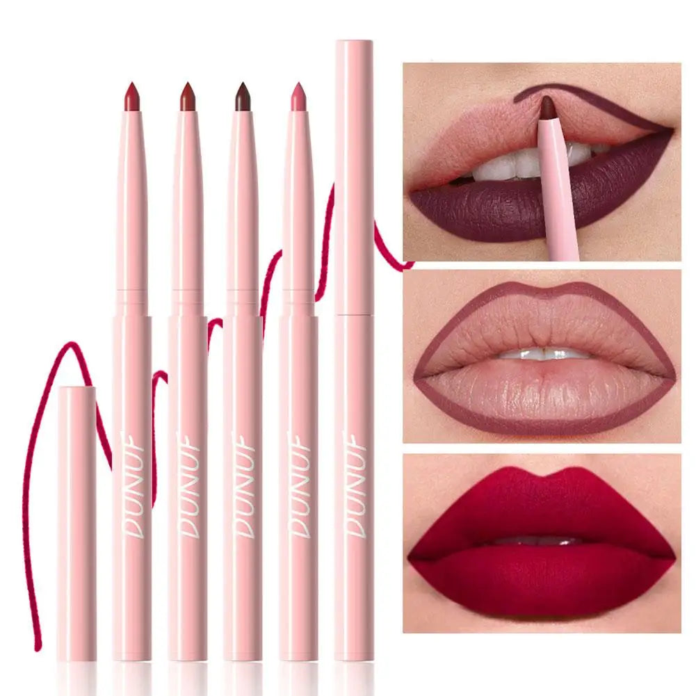 Eelhoe 6-Color Waterproof Lip Liner Set – Long-Lasting Matte Lip Liner Set Oasis Select