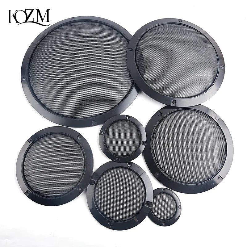Speaker Grille Cover 2–10 Inch | Metal Mesh & Plastic Frame