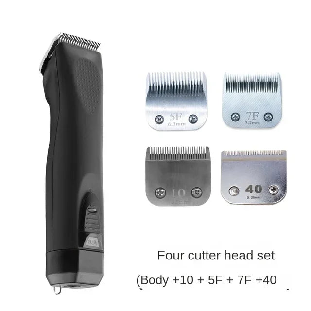 High Power Smart Dog Clippers Grooming Trimmer Pet Haircut Machine for Dogs Grooming Cutter Rechargeable Detachable Blade Oasis Select