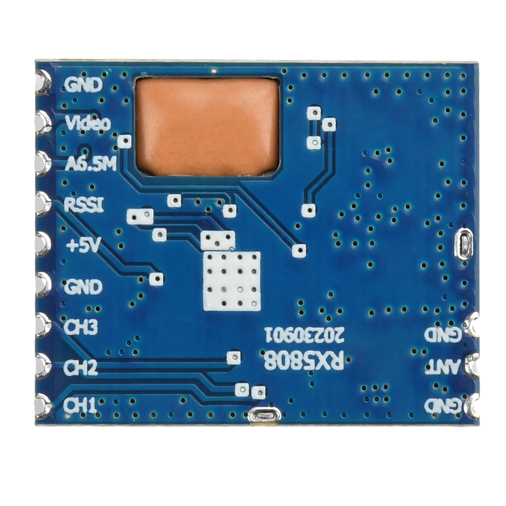 5.8G RX5808 Receiver Module SPI Control Wireless Audio Video Receiving Module 4.8~6.0GHz for FPV Systems RC DIY Electronic Kit Oasis Select