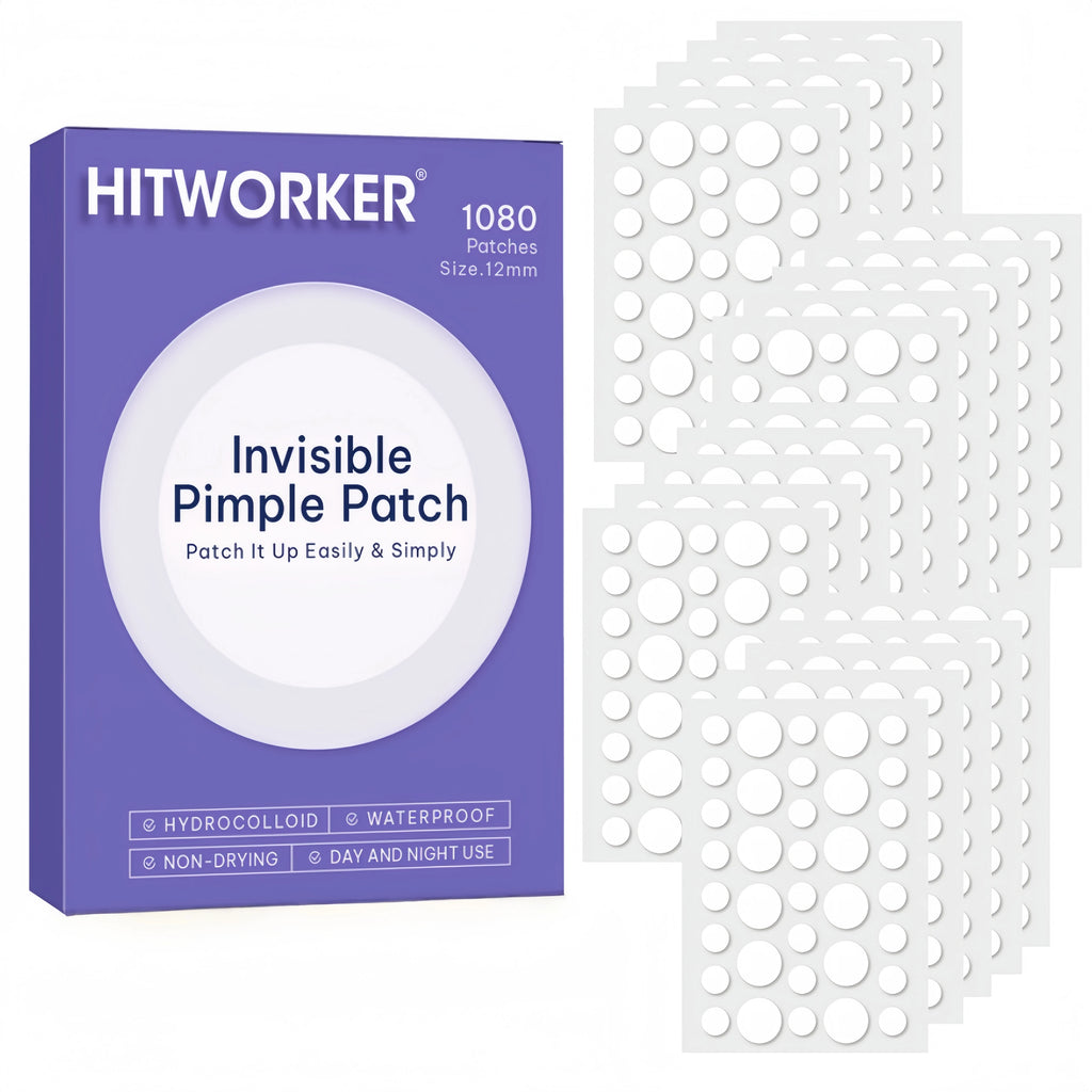 1080/720pcs/box acne patch - alcohol free, used to absorb acne secretions, gentle and non irritating, essential for acne care Oasis Select 720PCS