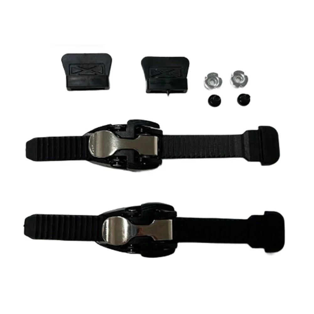 Replacement 2pcs For Inline Roller Skates and Ice Skates Skate Buckles with MicroAdjust 150mm Strap Lightweight Oasis Select Style A