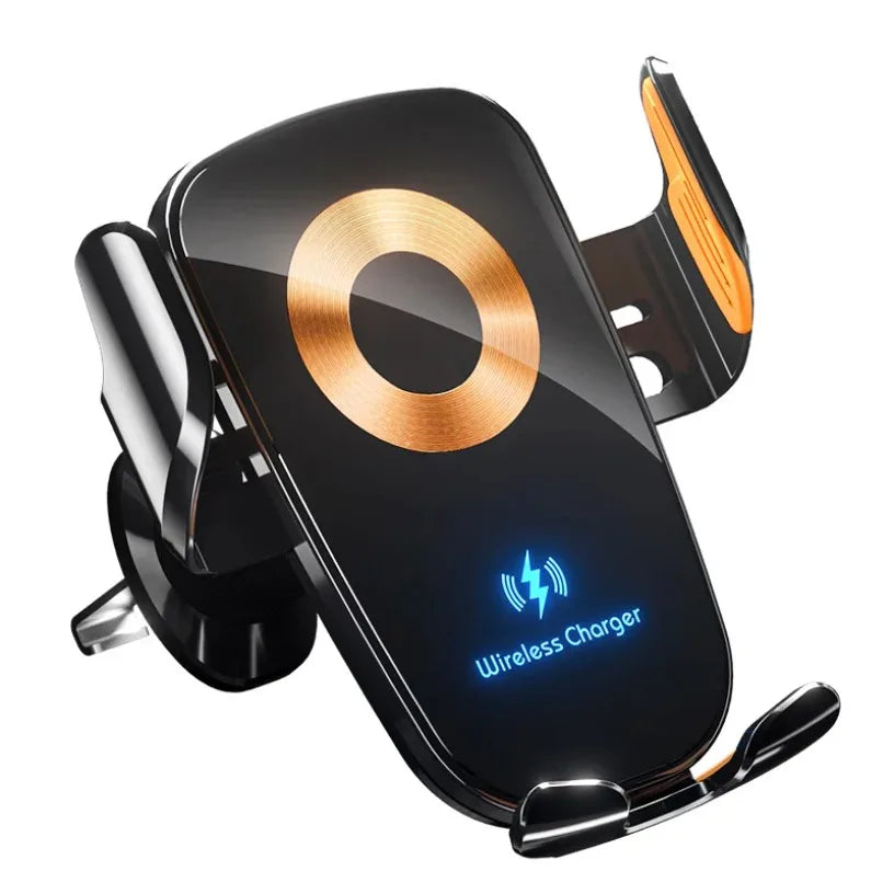 15W Wireless Car Charger Air Vent Car Phone Holder For iPhone Samsung Xiaomi Car accessories Fast Charger Stand Oasis Select