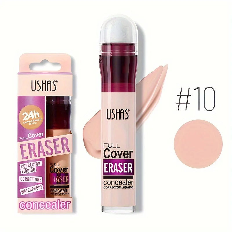 USHAS Sponge Tip Liquid Concealer – Long-Lasting, All Skin Types Liquid Concealer Oasis Select 10