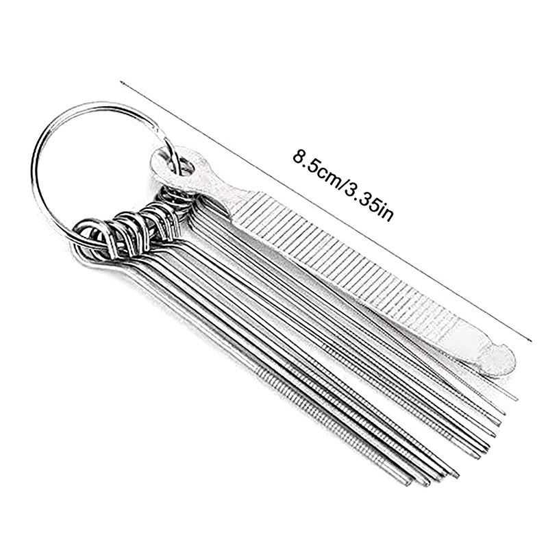 1Set Guitar Nut Slotting File Kit DIY Slot Saw Rods Filing Set Luthier Stringed Instrument Guitar Accessories Guitar Repair Tool Oasis Select 1pcs