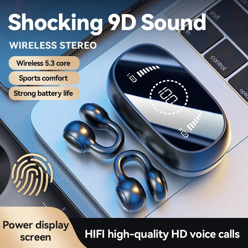 Original M47 Wireless Earbuds Bluetooth Headset Charging Earphones Bone Conduction Headphones Sport With Mic free Oasis Select